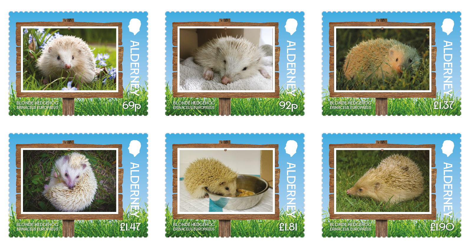 Set of 6 Stamps